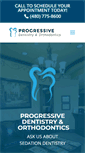 Mobile Screenshot of progressivedentalandortho.com